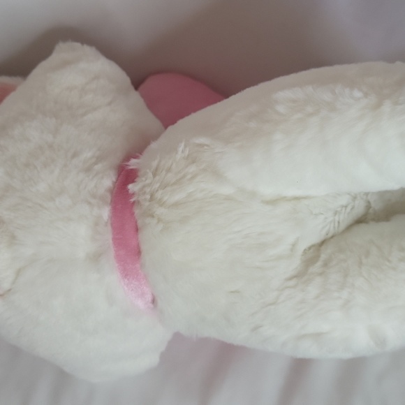Marie Aristocats Disney Store Plush "13 white cat pink bow - Picture 16 of 17